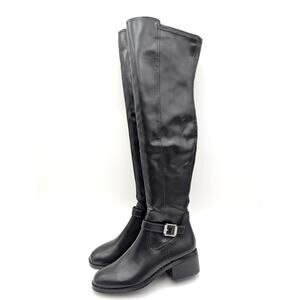 DV by Dolce Vita Elyse Over the Knee Boot Women's Black Size US6.5 EU36.5